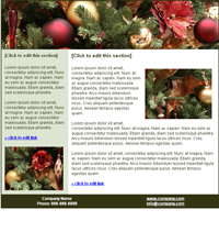 Holiday Email Marketing Template - Holiday Season