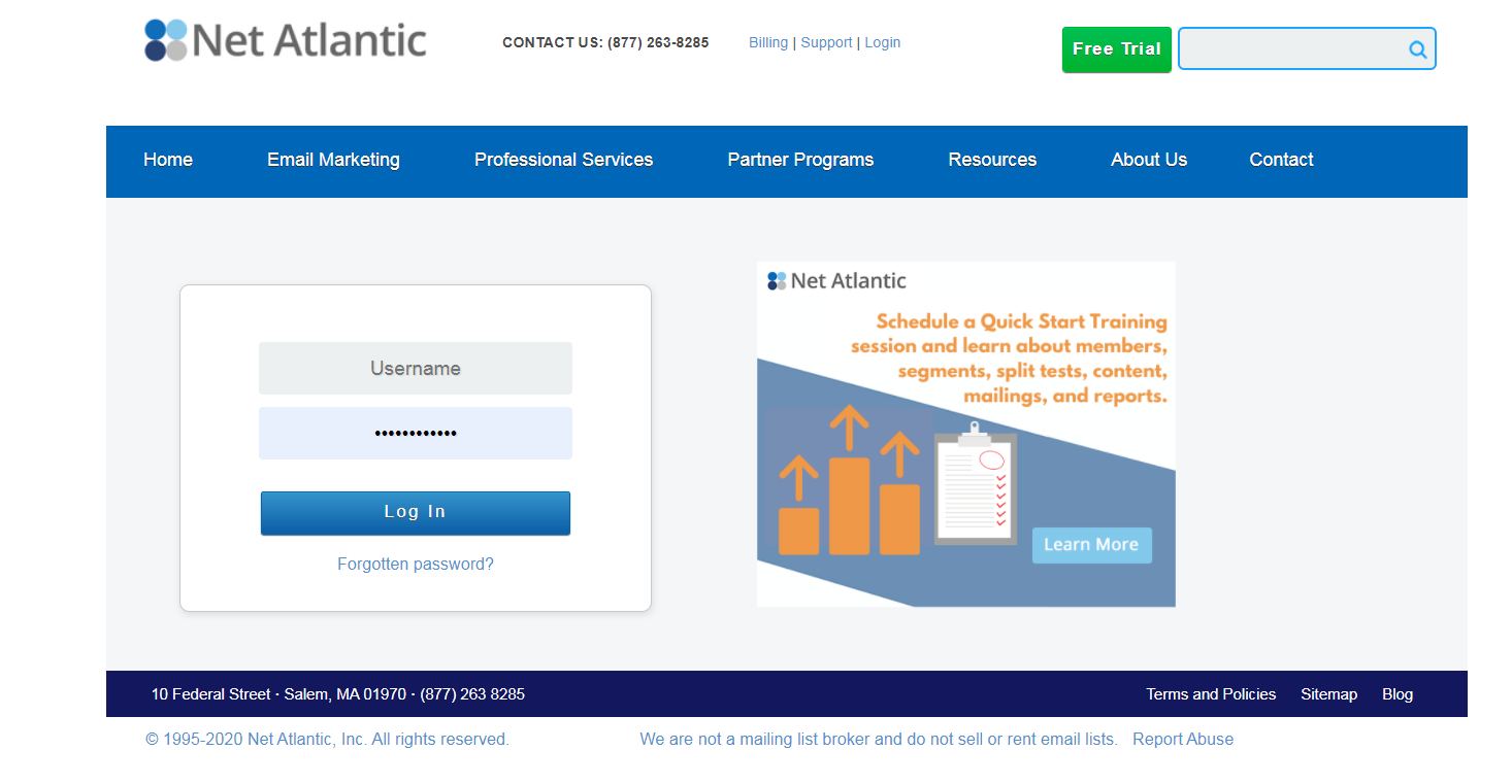 Net Atlantic Login